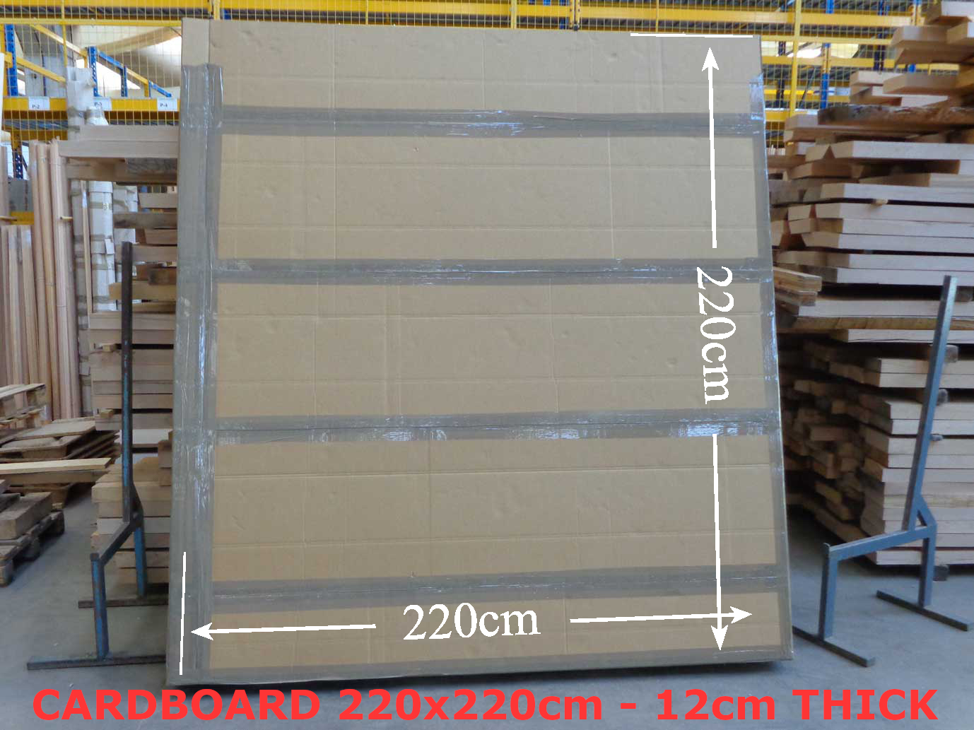4 Karton x flach gebogen HL 1