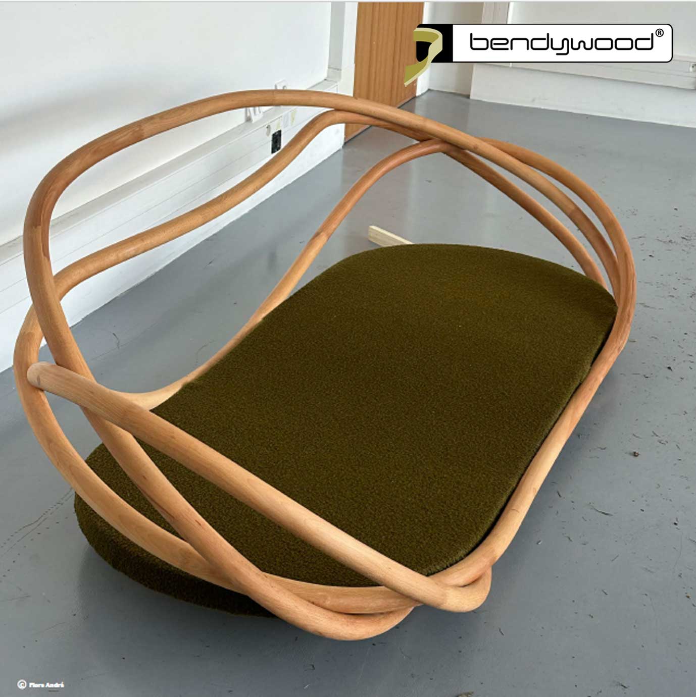 Elegante Lösung für gerade Geländer, mit Bendywood® - Handläufen möglich